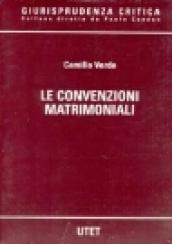 Le convenzioni matrimoniali