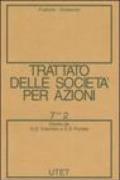 Trattato delle società per azioni: 7\2