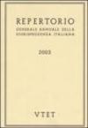Repertorio generale annuale della giurisprudenza italiana (2003)