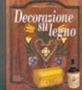 Decorazione su legno