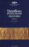 L'istituzione oratoria. 3.