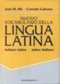 Nuovo vocabolario della lingua latina. Italiano-latino, latino-italiano