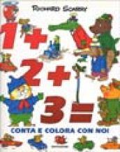 1+2+3= conta e colora con noi