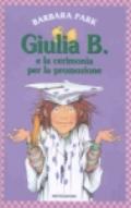 Giulia B. e la cerimonia per la promozione