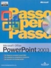 Microsoft PowerPoint 2003 passo per passo. Con CD-ROM