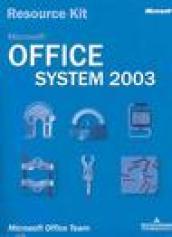 Microsoft Office 2003. Resource Kit. Con CD-ROM