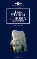 Storia di Roma. Libri XXXVII-XXXVIII. Testo latino a fronte