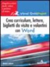 Crea curriculum, lettere, biglietti da visita e volantini con Word