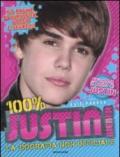 100% Justin Bieber. La biografia non ufficiale. Con poster. Ediz. illustrata