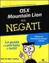 OS X Mountain Lion per negati