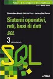 Sistemi operativi, reti, basi di dati SQL. 3 indirizzo Mercurio