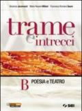 Trame e intrecci. Vol. B: Poesia e teatro. Per la Scuola media