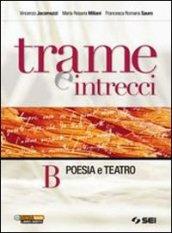 Trame e intrecci. Vol. B: Poesia e teatro. Per la Scuola media