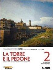 La torre e il pedone. Con DVD-ROM. Con espansione online. Vol. 2: Da Luigi XIV all'imperialismo.