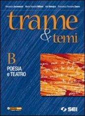 Trame e temi. Vol. B: Poesia e teatro. Per le Scuole superiori