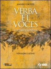 Verba et voces. Ediz. essenziale. Per le Scuole superiori