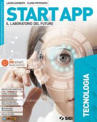 Start app. Il laboratorio del futuro. Pack 5 tomi. Disegno e progettazione. Tecnologia. Quaderno dei saperi di base. Laboratorio coding robotica. Schede di disegno. Per la Scuola media. Con ebook. Con espansione online. Con DVD-ROM