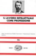 Il lavoro intellettuale come professione