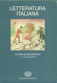 Letteratura italiana. Storia e geografia. Vol. 2\2: L'Età moderna.