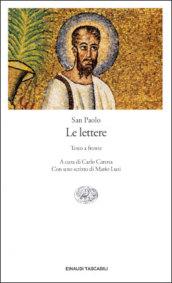 Le lettere. Testo originale a fronte