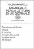 Didascalie per la lettura di un giornale