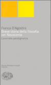 Breve storia della filosofia nel Novecento. L'anomalia paradigmatica