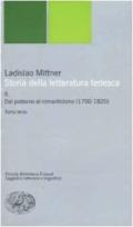 Storia della letteratura tedesca. 2: Dal pietismo al romanticismo (1700-1820)