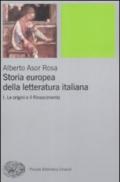 Storia europea della letteratura italiana: 1
