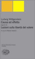 Causa ed effetto-Lezioni sulla libertà del volere