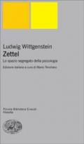 Zettel. Lo spazio segregato della psicologia