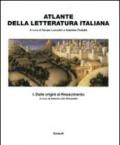 Atlante della letteratura italiana: 1