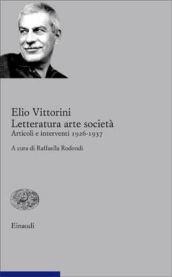 Letteratura arte società: 1