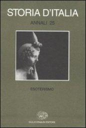 Storia d'Italia. Annali. 25.Esoterismo