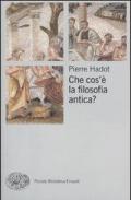 Che cos'è la filosofia antica?