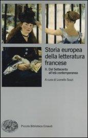 Storia europea della letteratura francese: 2