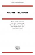 Giuristi romani. Testo latino a fronte