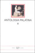 Antologia palatina. Testo greco a fronte. 3.Libri IX-XI