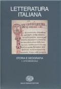 Letteratura italiana. Storia e geografia. Vol. 1: L'Età medievale.