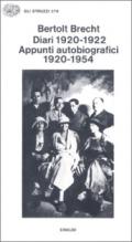 Diari (1920-1922). Appunti autobiografici 1920-1954