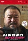 Ai Weiwei. Never sorry. DVD. Con libro