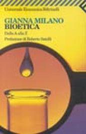 Bioetica. Dalla A alla Z