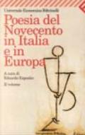 Poesia del Novecento in Italia e in Europa. 2.