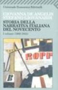 Storia della narrativa italiana del Novecento. Vol. 1: 1900-1922.