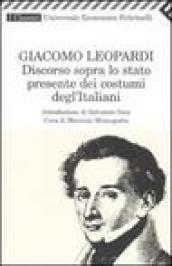 Discorso sopra lo stato presente dei costumi degl'italiani