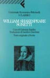 Sonetti. Testo inglese a fronte