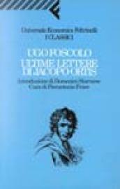 Le ultime lettere di Jacopo Ortis