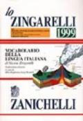 Lo Zingarelli 1999. Vocabolario della lingua italiana