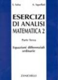 Esercizi di analisi matematica 2: 3