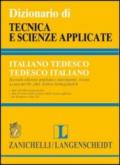 Dizionario di tecnica e scienze applicate italiano-tedesco, tedesco-italiano