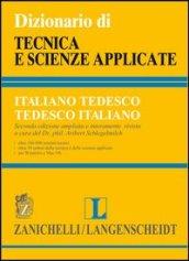 Dizionario di tecnica e scienze applicate italiano-tedesco, tedesco-italiano